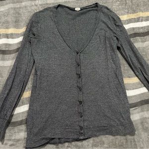 Grey button down J-Crew Shirt